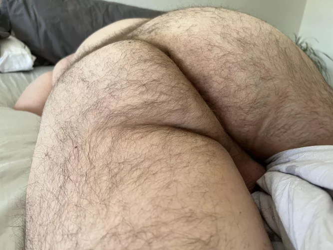 My husbands hairy man ass 😍