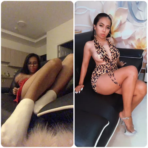 (My idea of sexy) last year vs Now. What do you think?