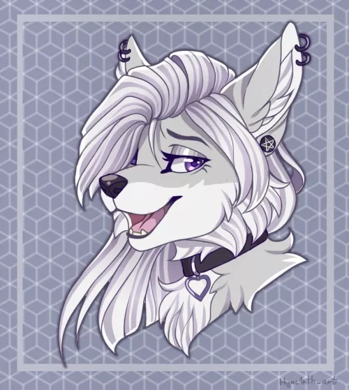 My latest headshot commission💜 (my insta @hyac1nth_art)