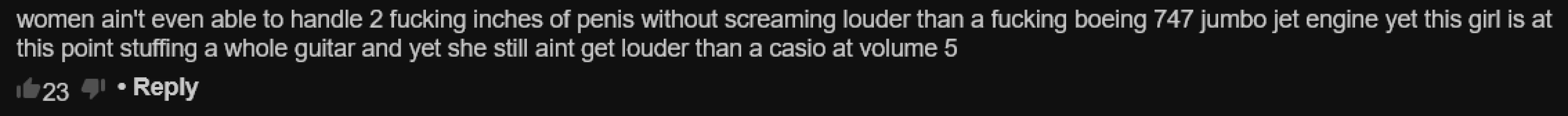 My man got his comparisons straight