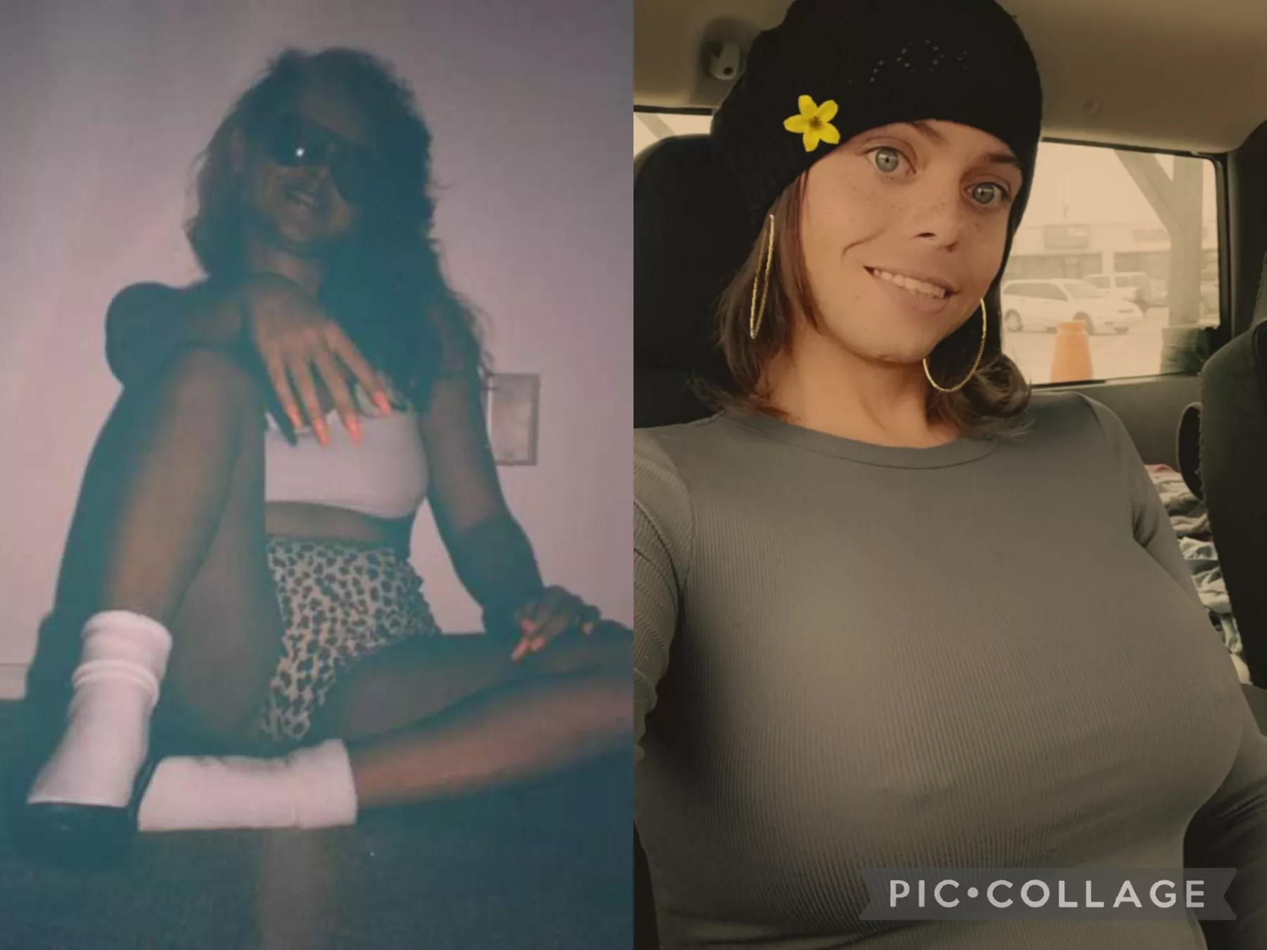 my mom at 26 and me at 30 👭