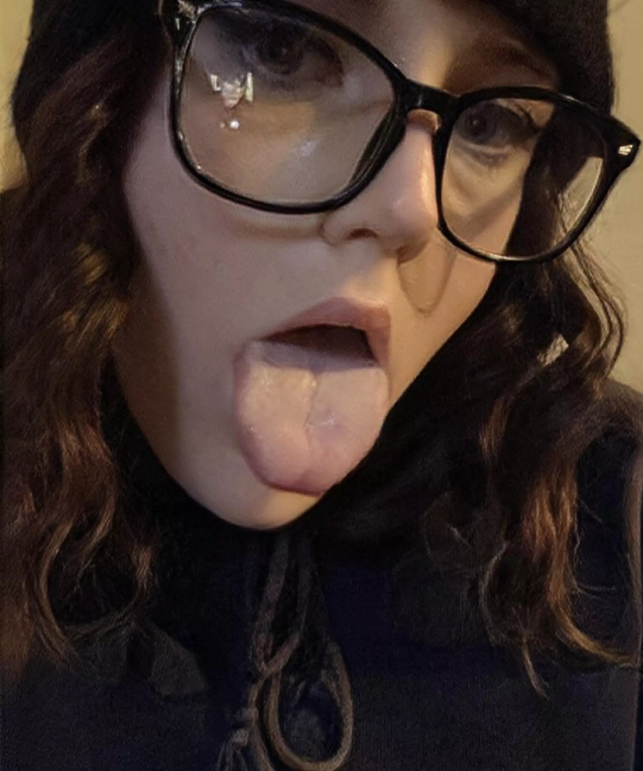 My mouth is small but we could make it fit