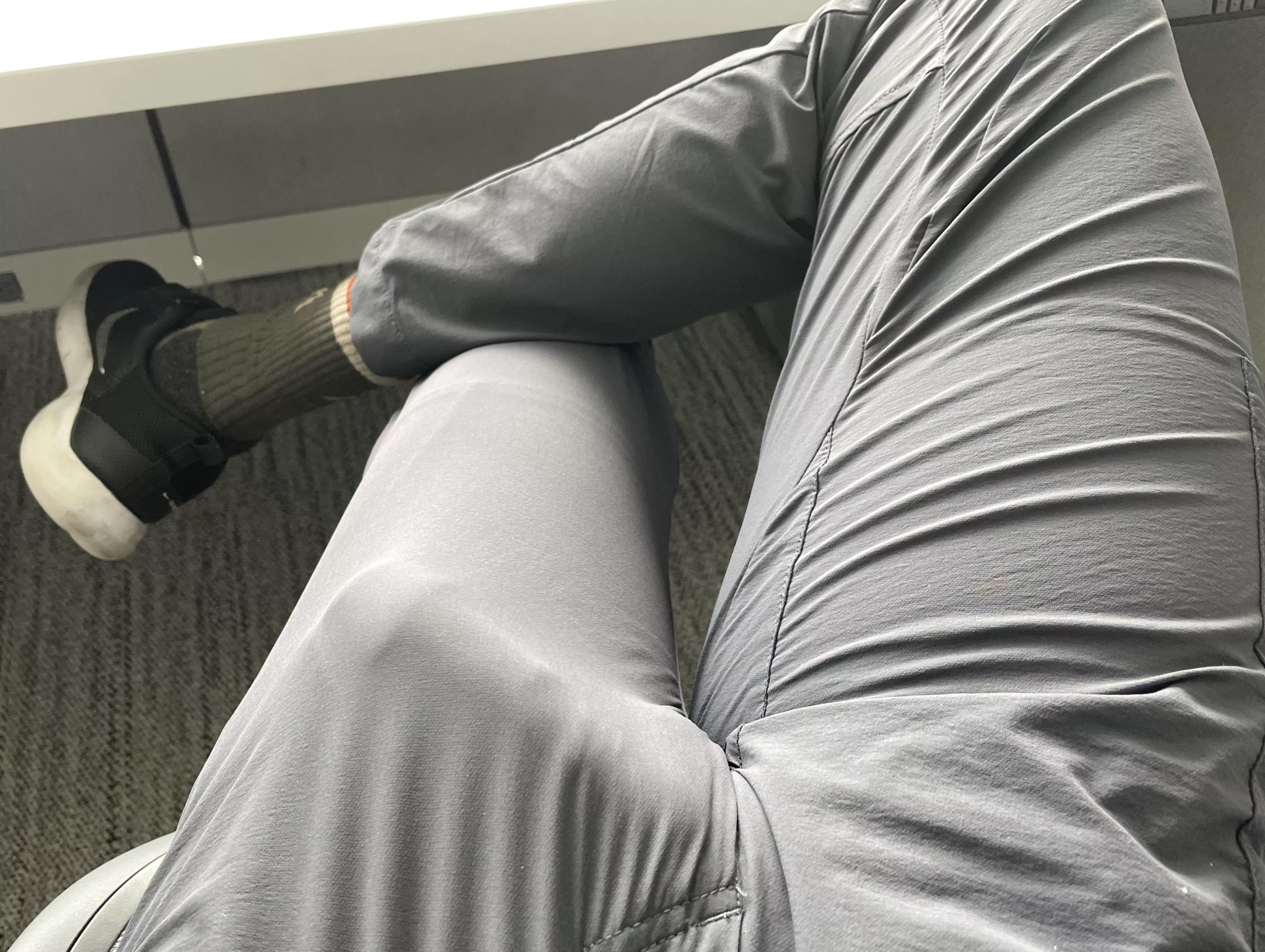 My phone is on Do Not Disturb at work but my cock doesn't understand