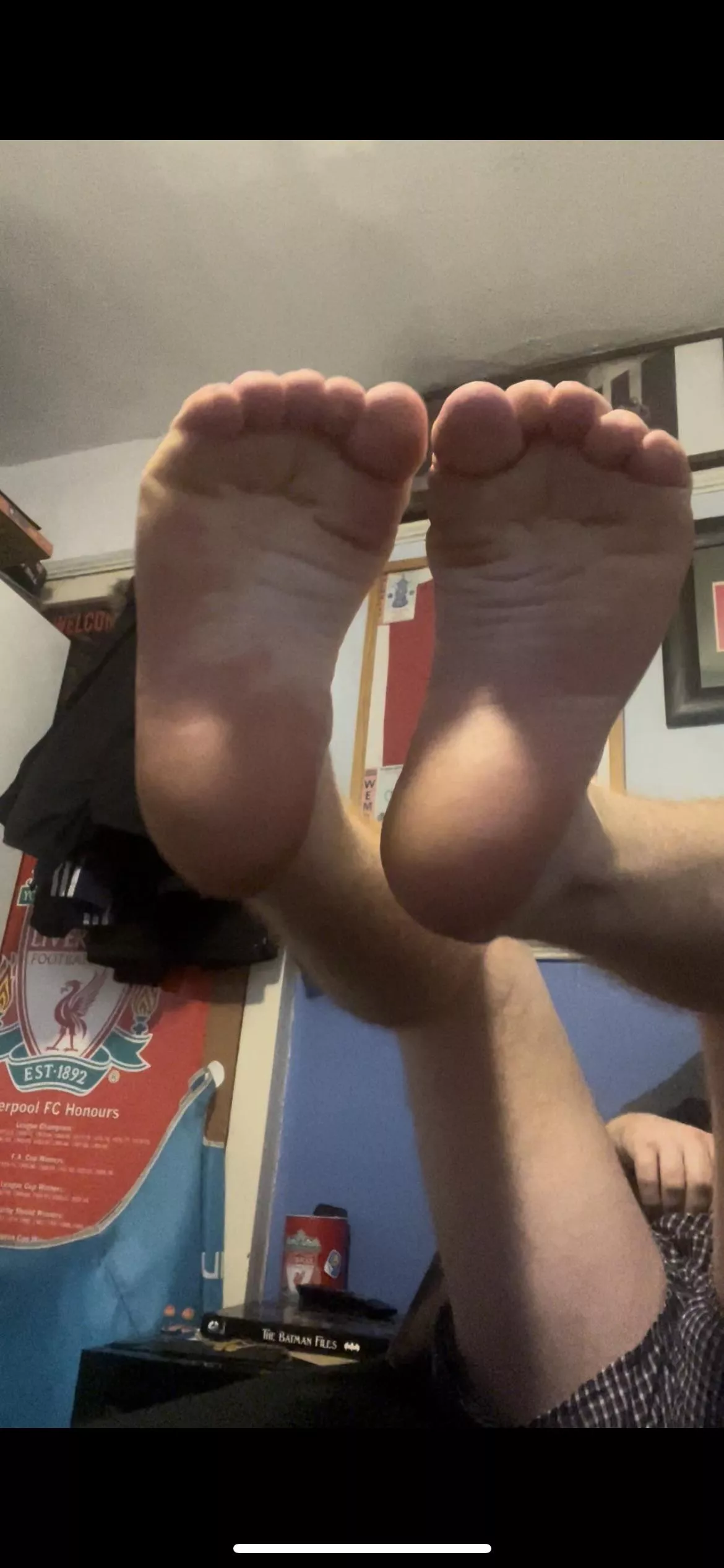 My scrunched up soles