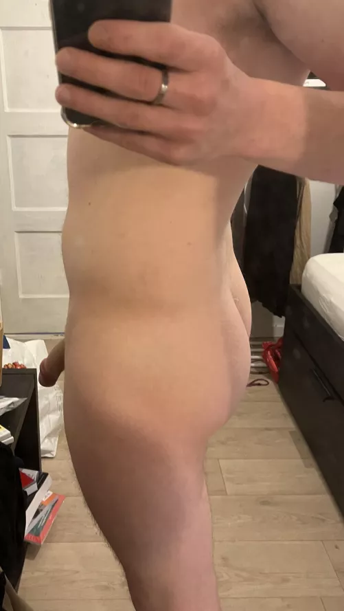 My small (25) hanger on display