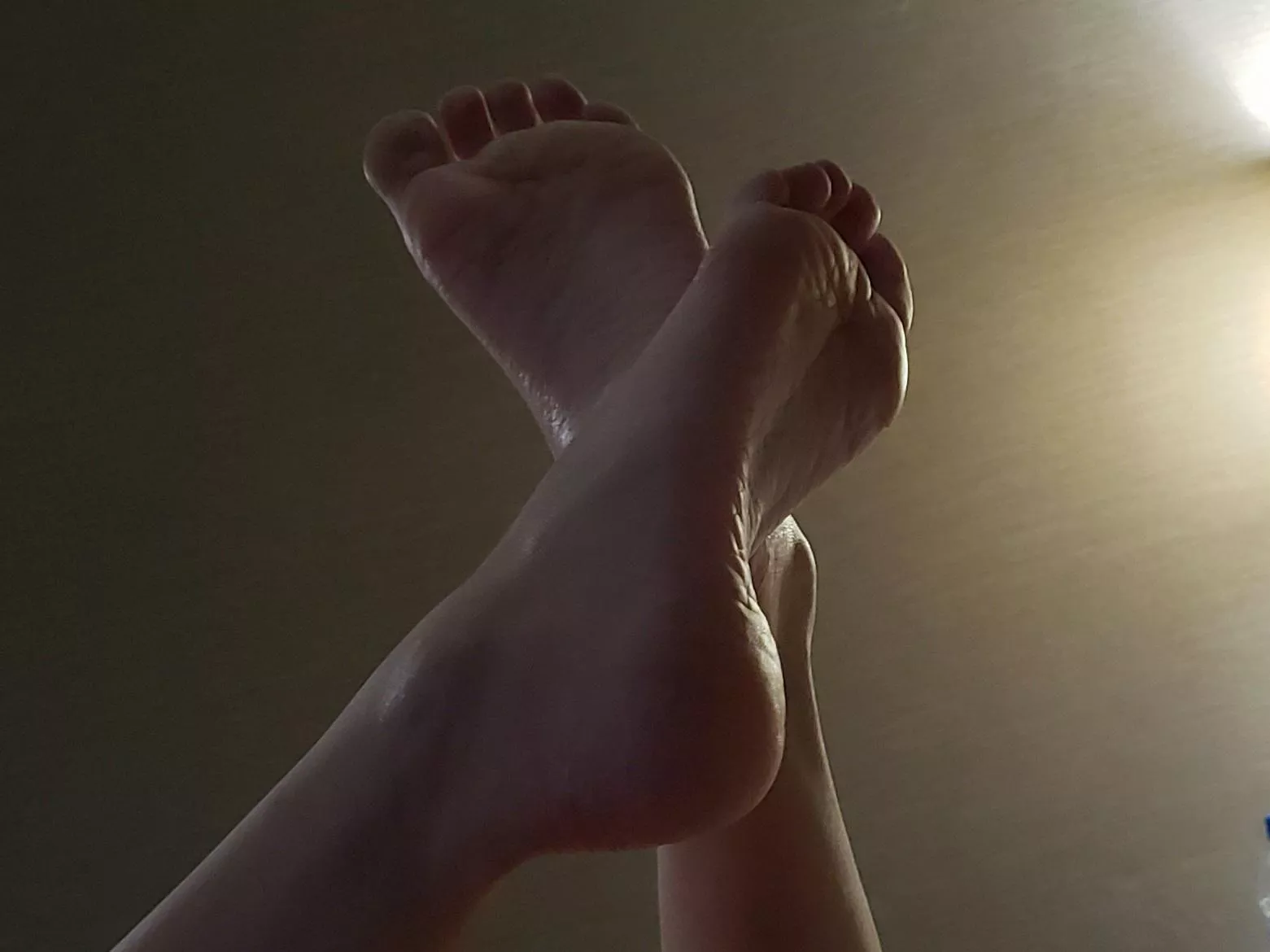 My soles were extremely sweaty after getting completely devoured😈