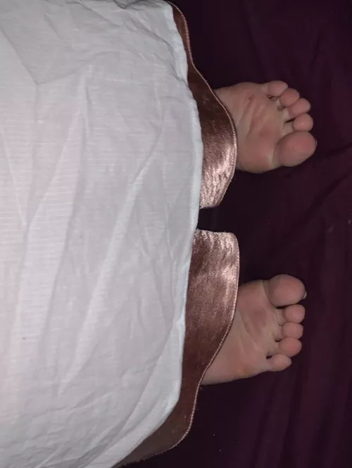 My ticklish feet🥰😁