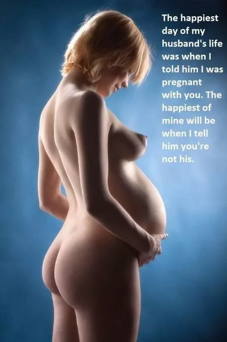 My wife was so happy when I found out… she couldn’t wait to throw in my face that I wasn’t the father