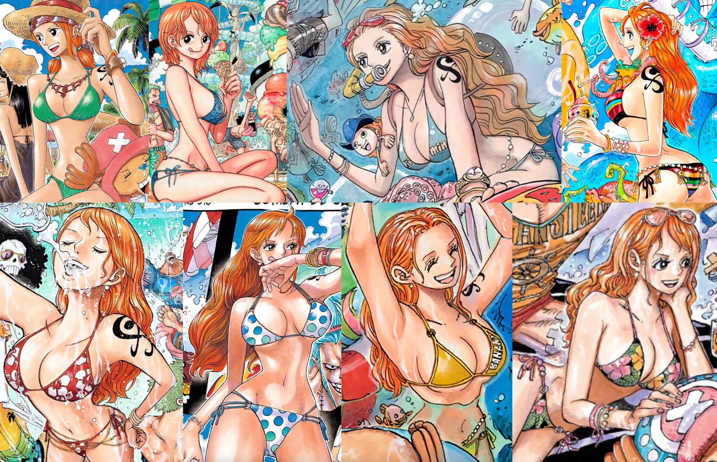 Nami in swimsuits