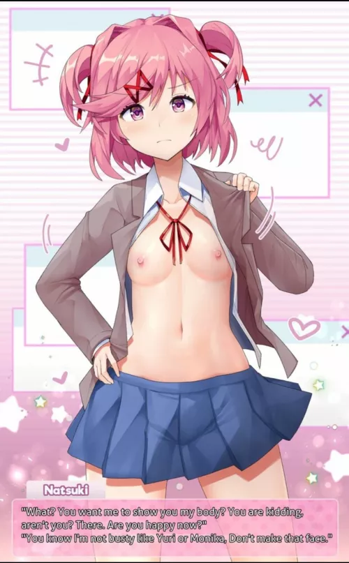 natsuki is going wild [dont know the artist]