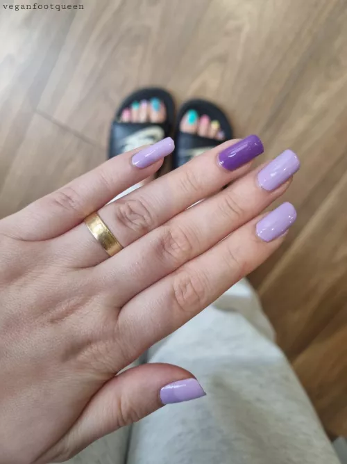 Naturally long nails 💅