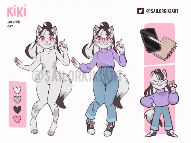 New artist here!! What did you guys think of Kiki? ^w^