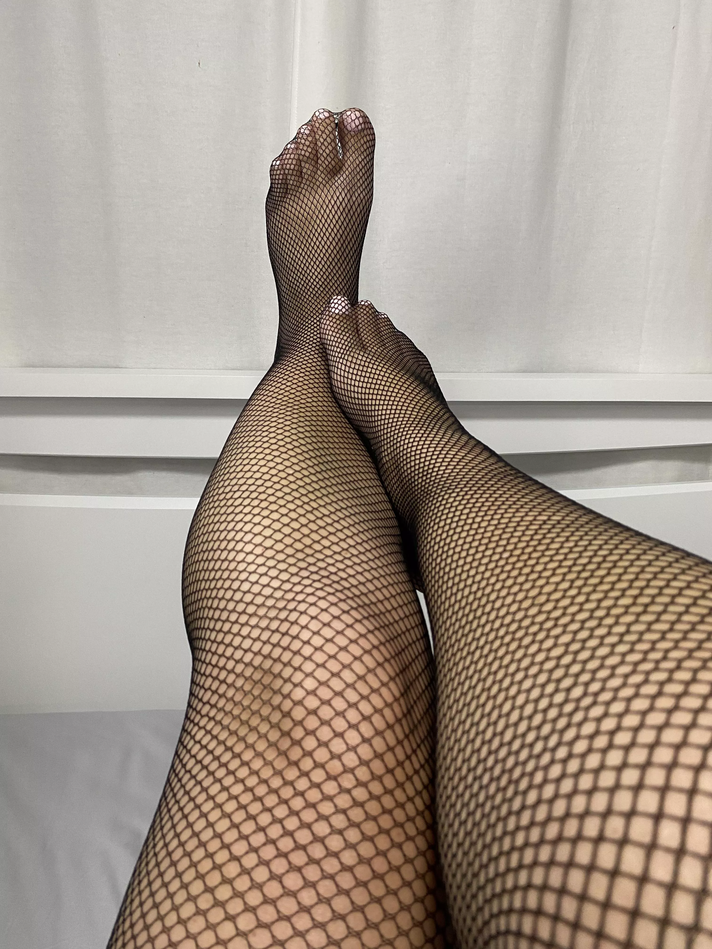 New fishnets, what do you think? 🖤