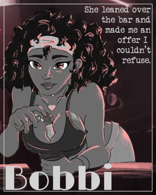 New promotional poster/pinup for Bobbi (DG) [Private Dick]