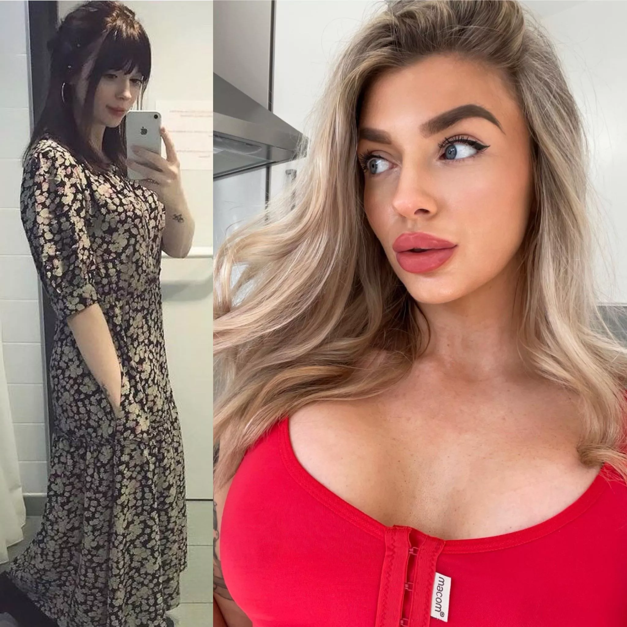 New tits, new lips, new hair, new nails... How am I doing? 🥰