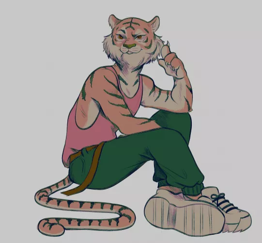 New to the furry community, this is my first design! What do you think?