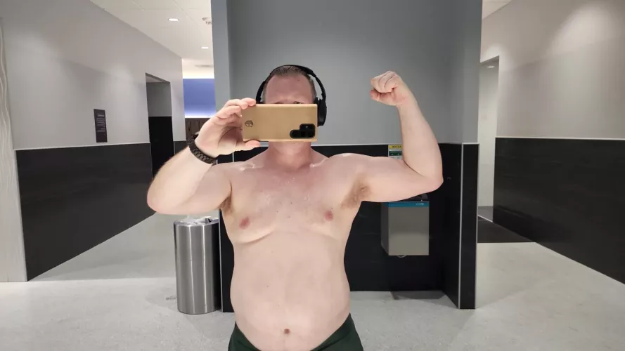 Nice and musky after a workout