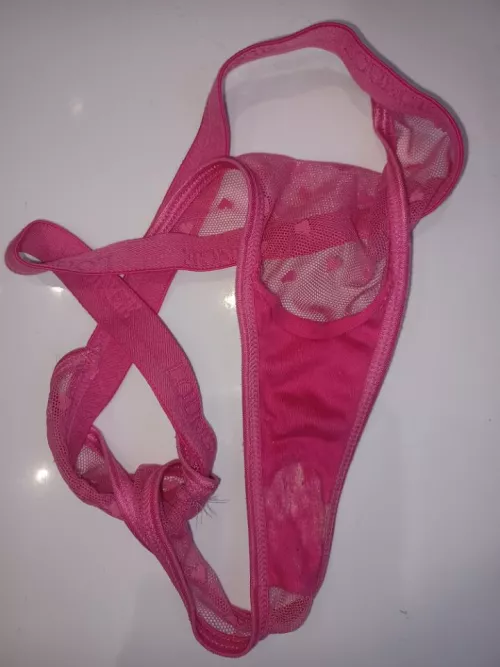 nice pink thong