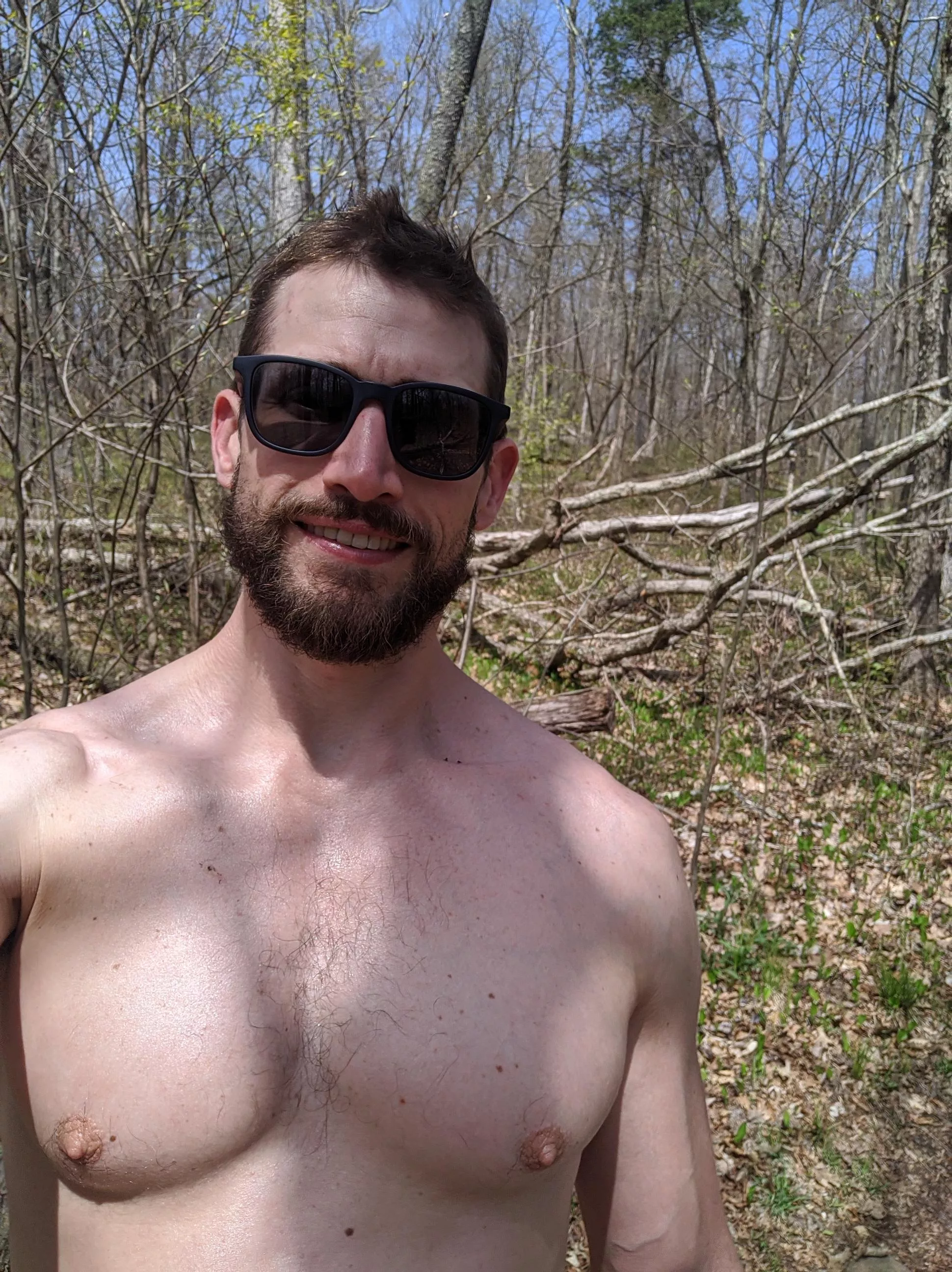 Nice to get outside today, plenty of sunscreen used