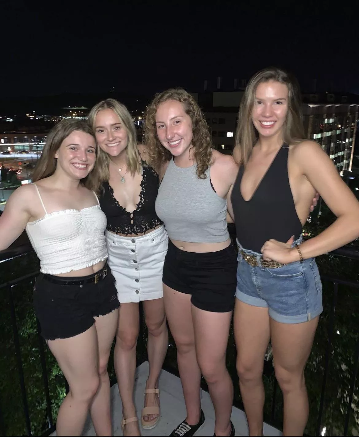 Nighttime girls. Who do you want to cum inside of?