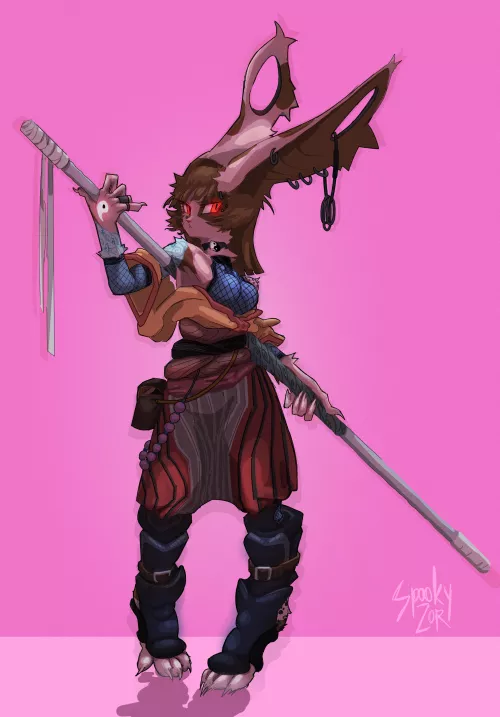 Ninja Bunny commission!