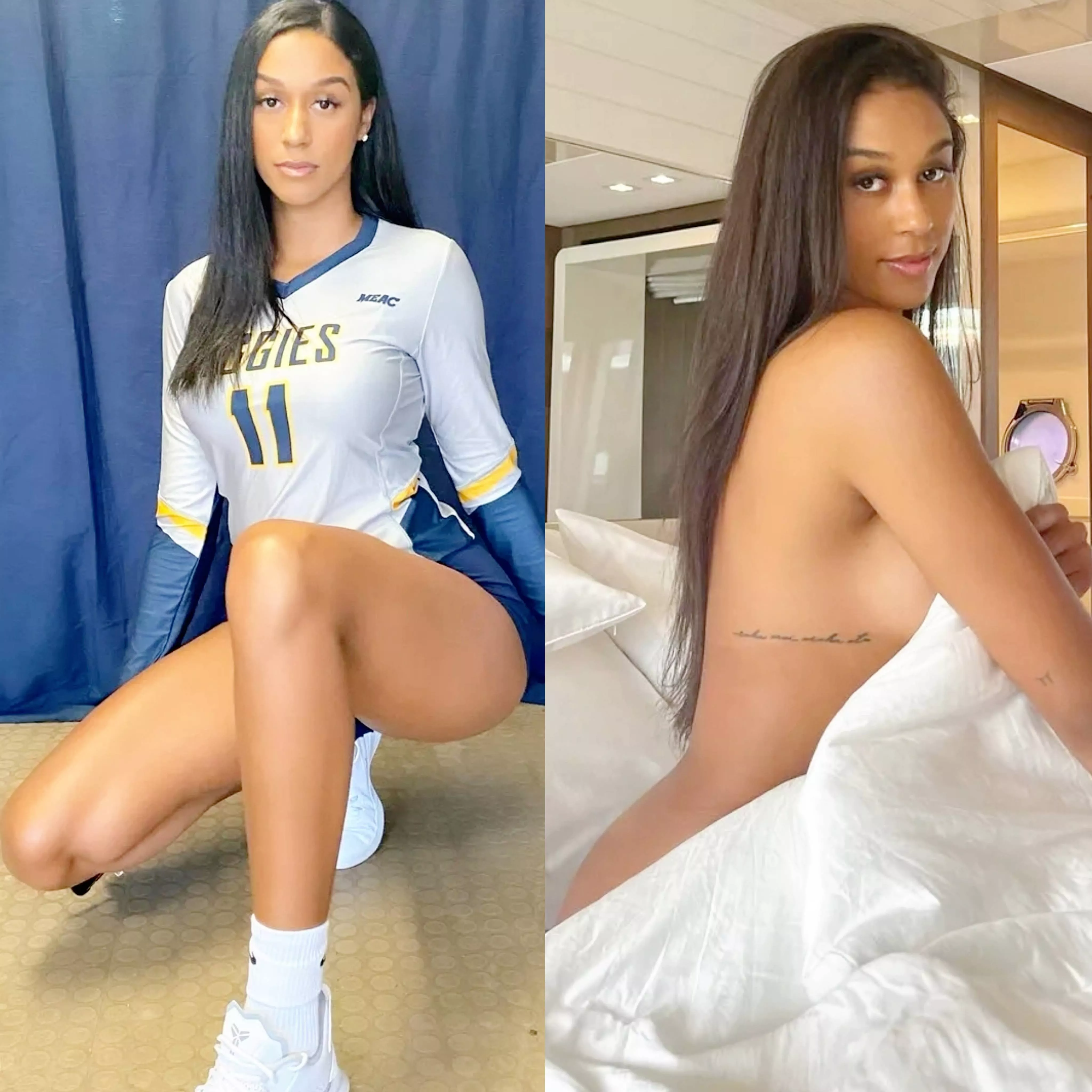 No. 11 Uniform on vs off