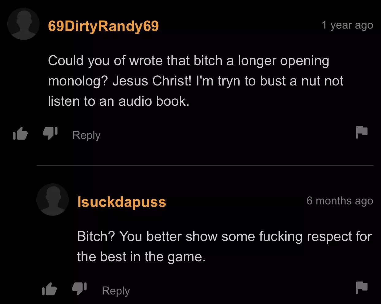 No audio book, all pussy please.