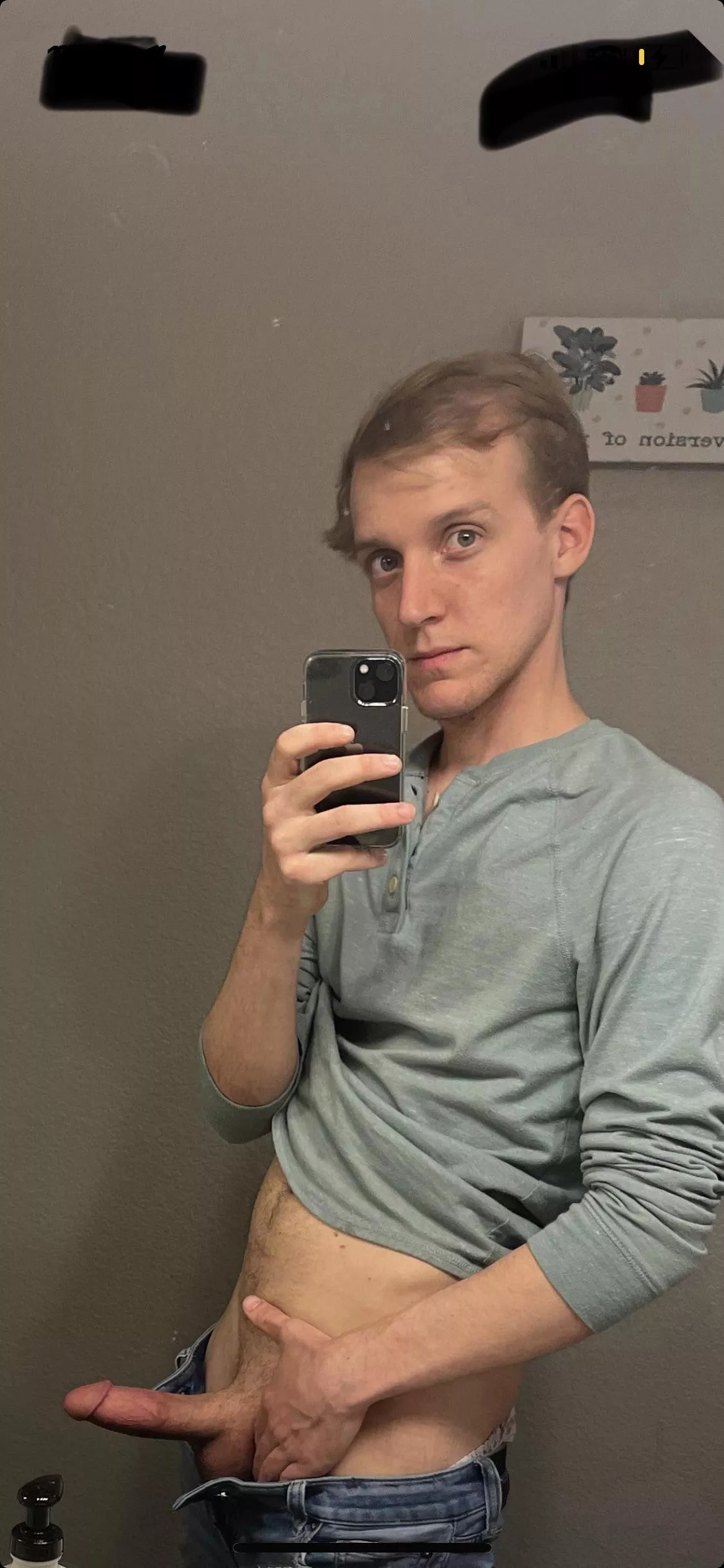 No faces around here?