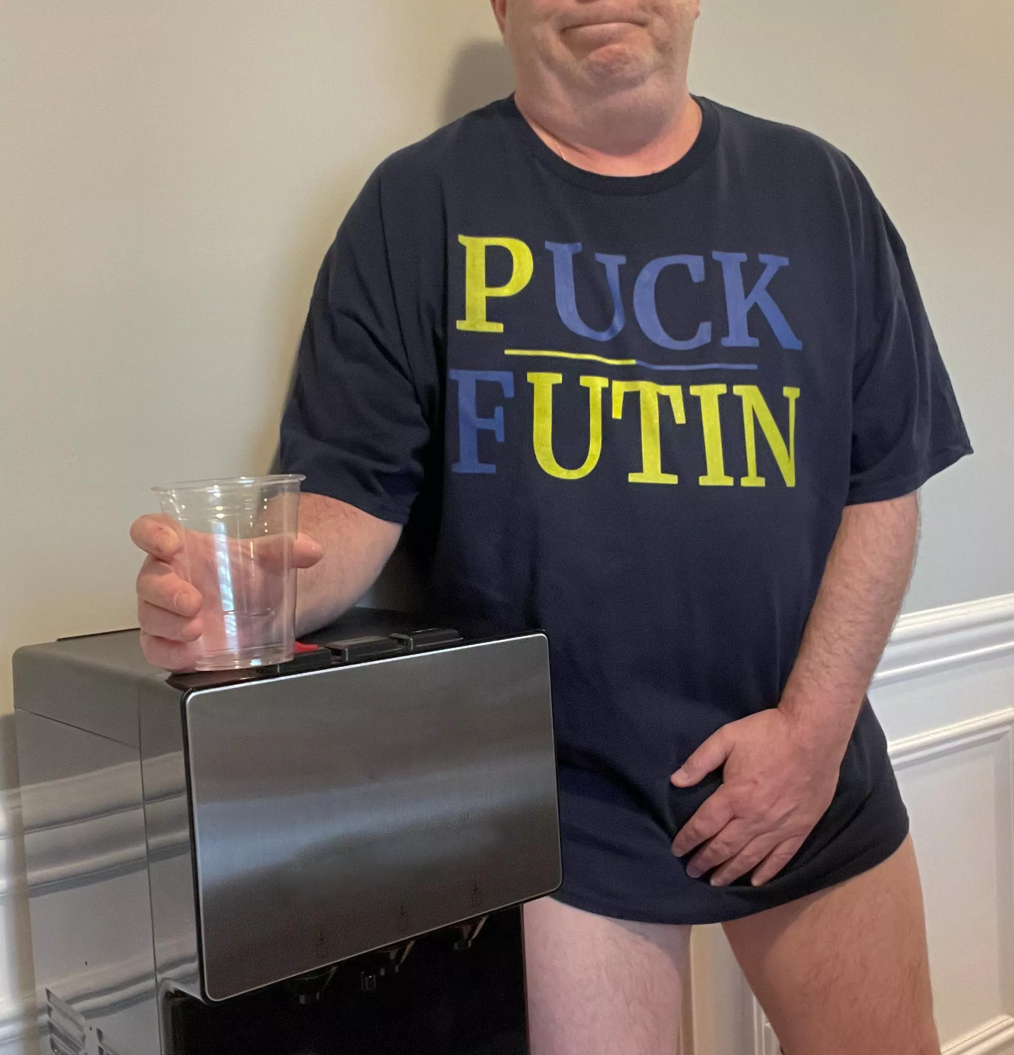 No Need To Excel At Spelling To Qualify For Membership In The No Pants Water Cooler Club 😂👍🤷🏻‍♂️