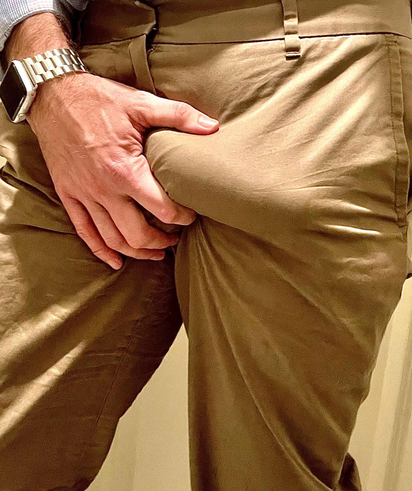 No that isn’t a red bull can, I am just happy to see you.