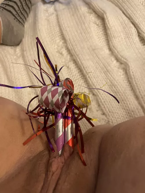 Not a dildo, but a party nonetheless…