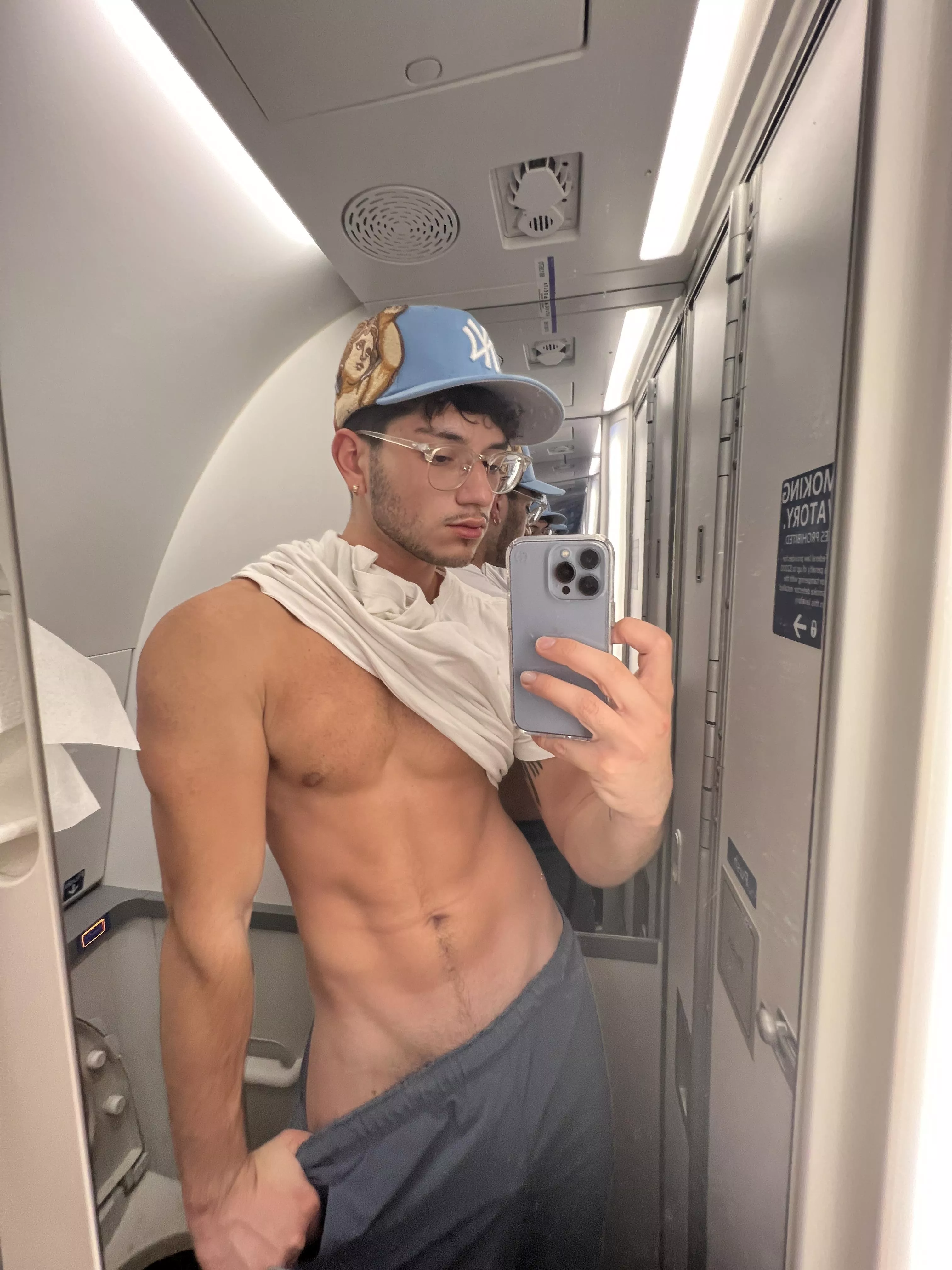 Not in the airplane 🤣
