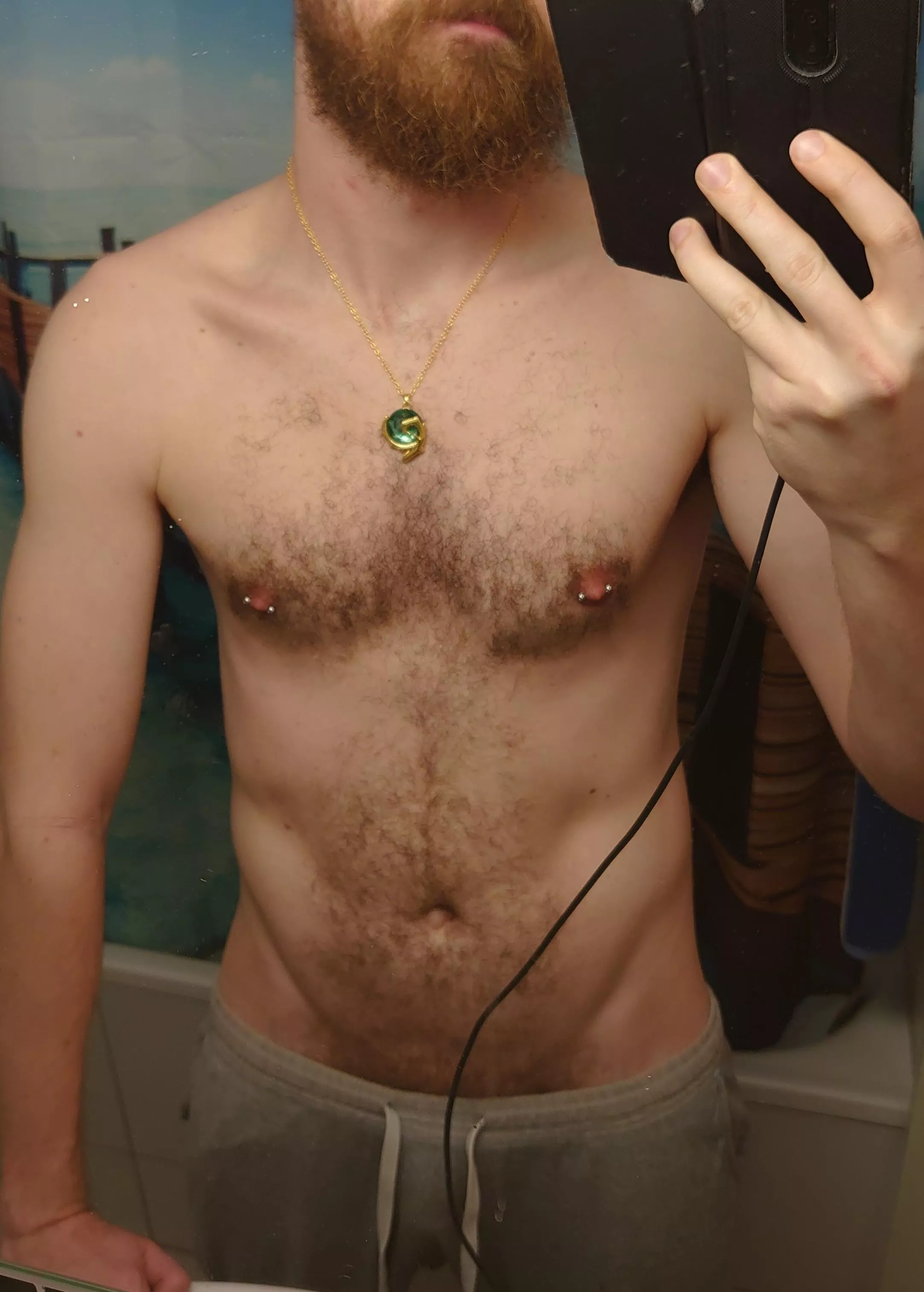 not quite as hairy as some of y'all but i thought i might share