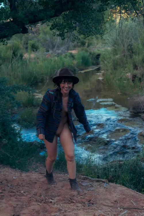 Nothing makes me smile more, than a good ol’ pantless adventure