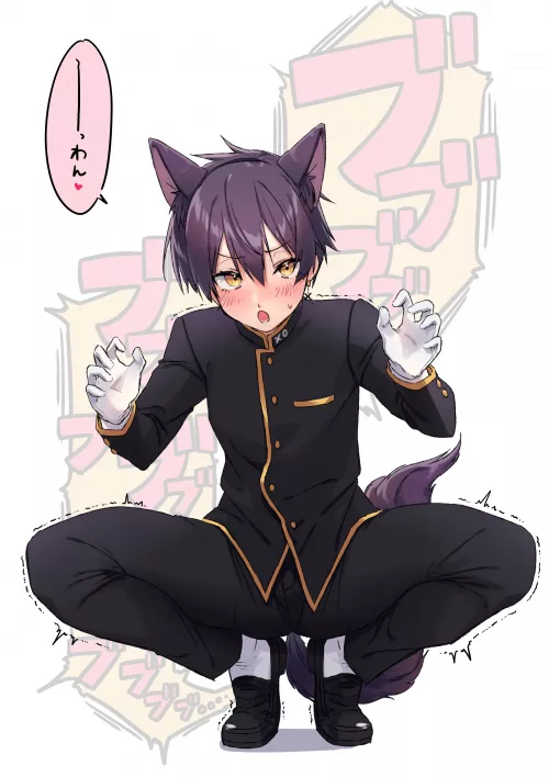 Obedient catboy