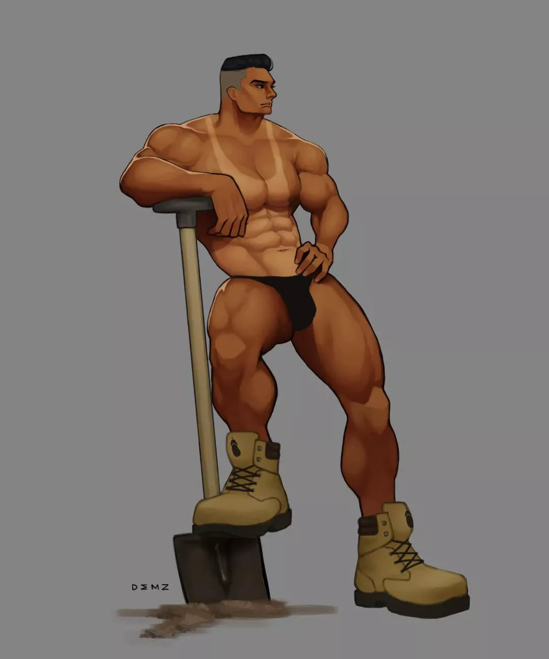 [OC] he's hard at work 🧐