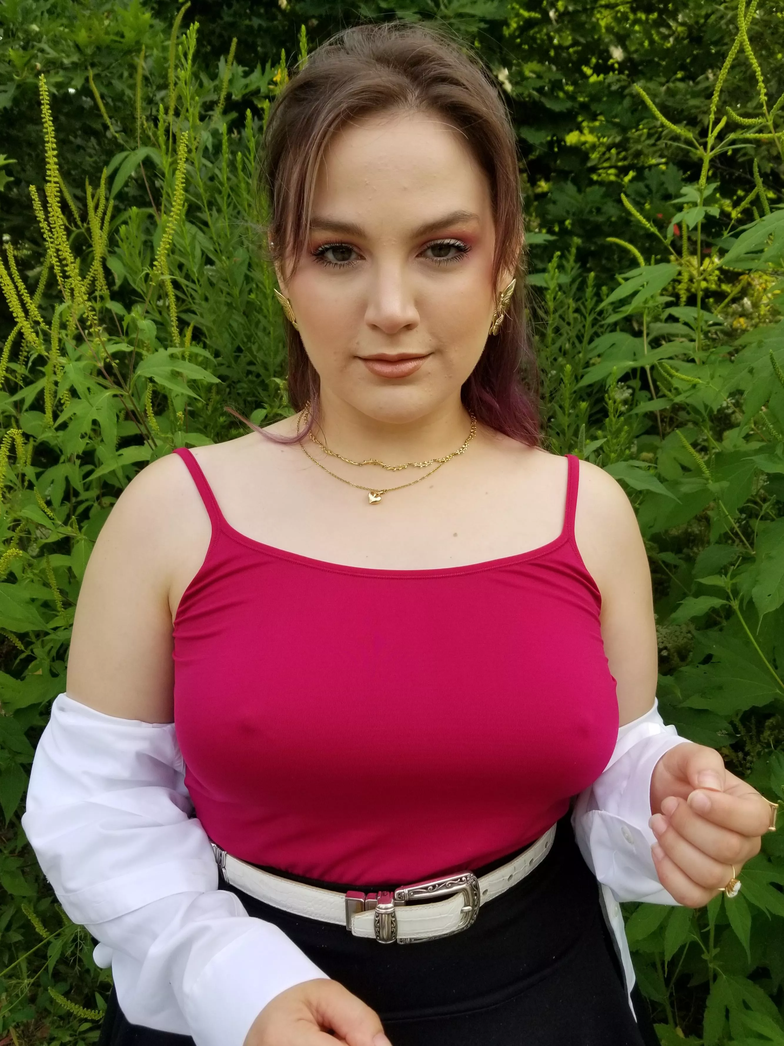 [OC] hope you enjoy more of my slutty [F]26 wife! She ALWAYS looks better braless