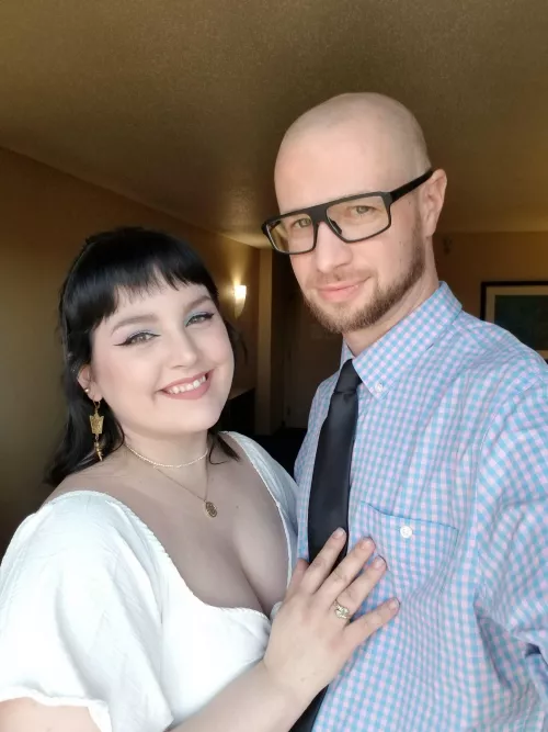 [OC] [M]39 [F]26 both bisexual exhibitionists. we celebrated my Baby's Bday this week. Had a blast. Thanks for following!