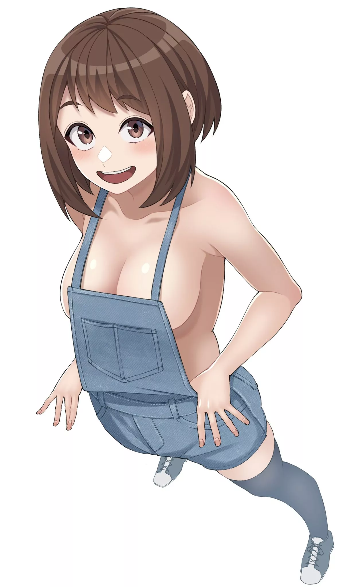 Ochako in overalls [Kobaji]