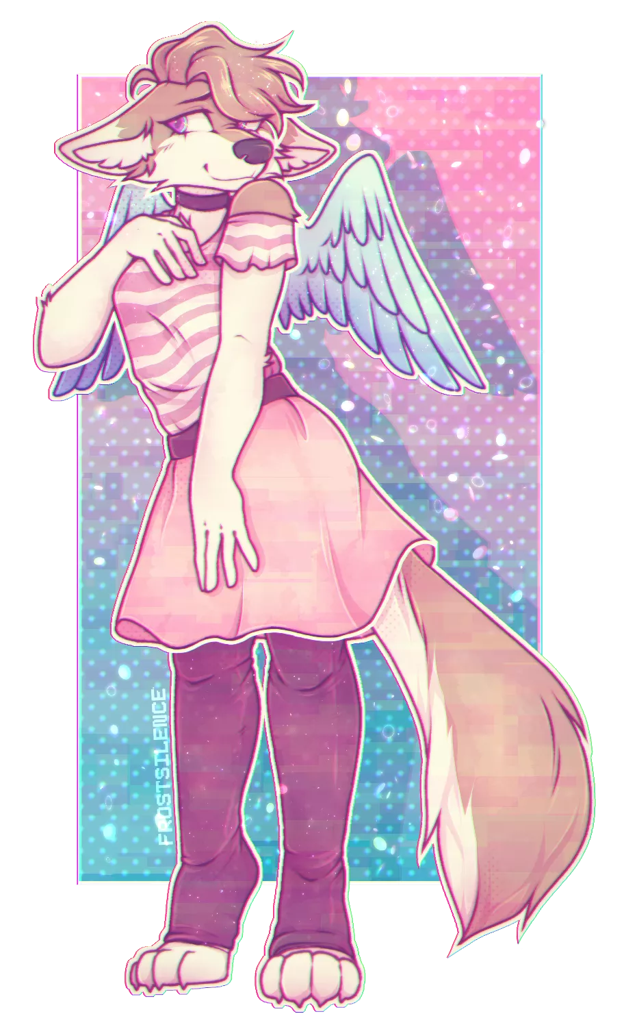 Oh hai - art by SaintFrostSilence