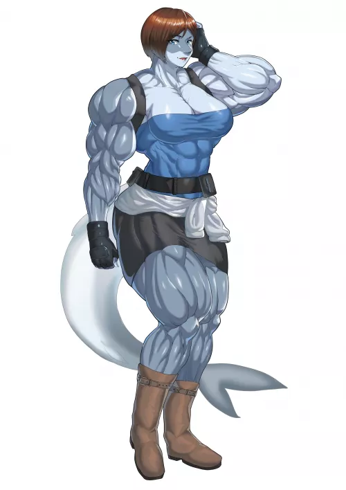 Oh no! Jill got the S-Virus.(@theblaccbear)[Resident Evil]