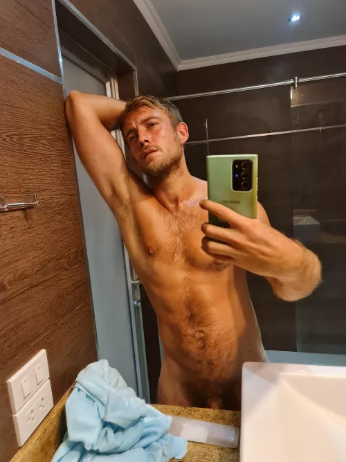 oily version of myself 😆 haha