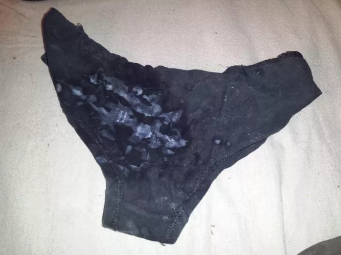 Old and new cumstains on gfs panties