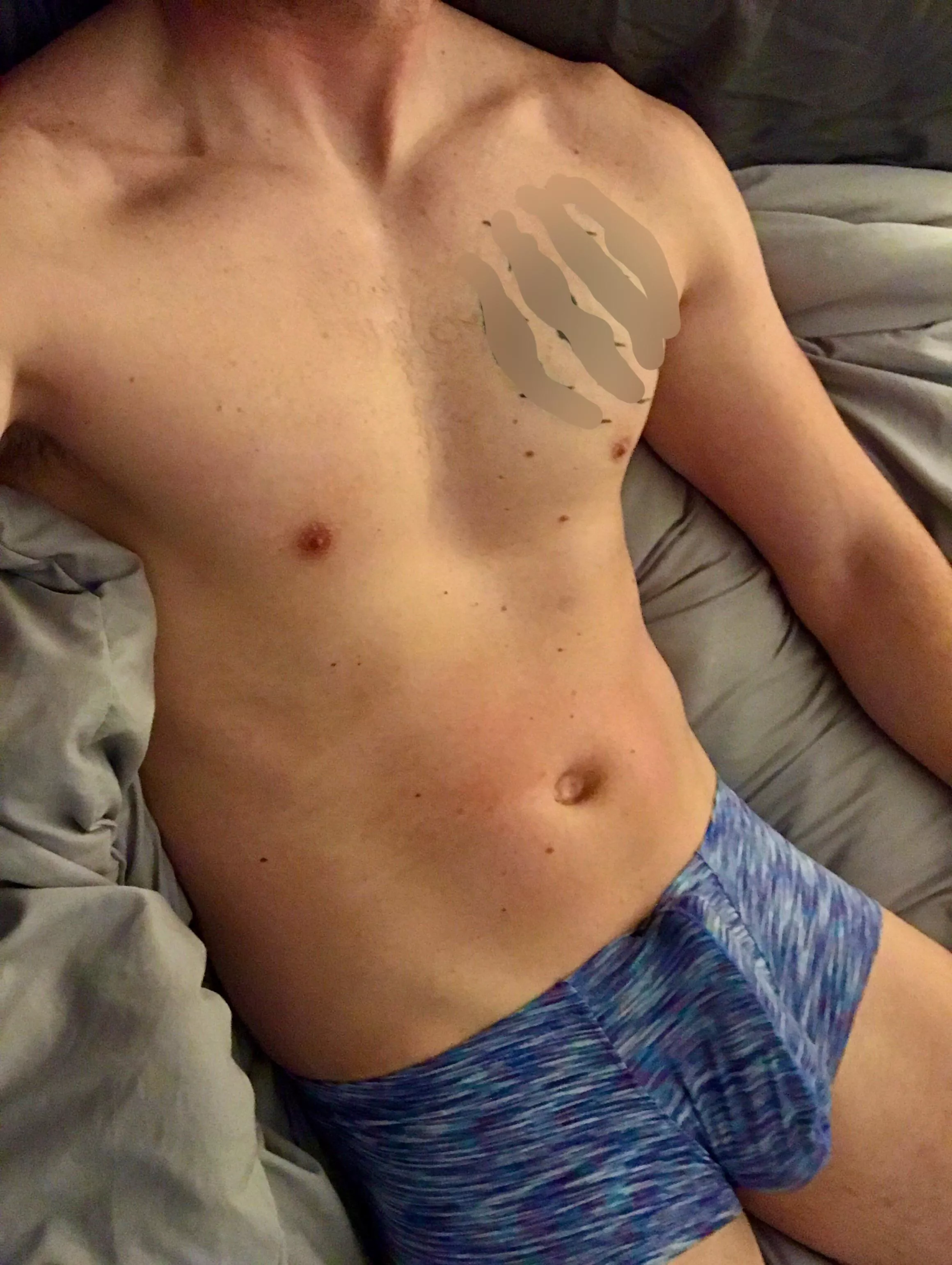 One of us is in the wrong bed