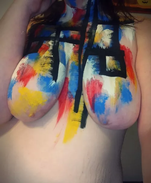 Only the basics, primary colors and pretty titties