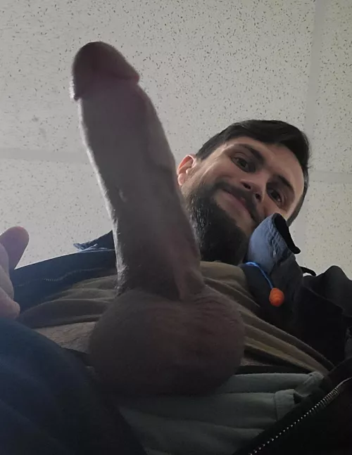 Open up or bend over. I'm sure you can take it all