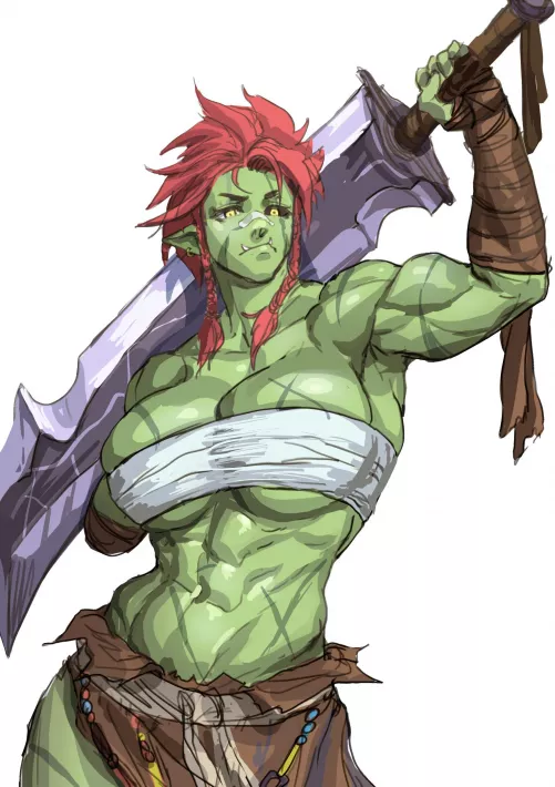 Orc Warrior(@1509Virgoart)