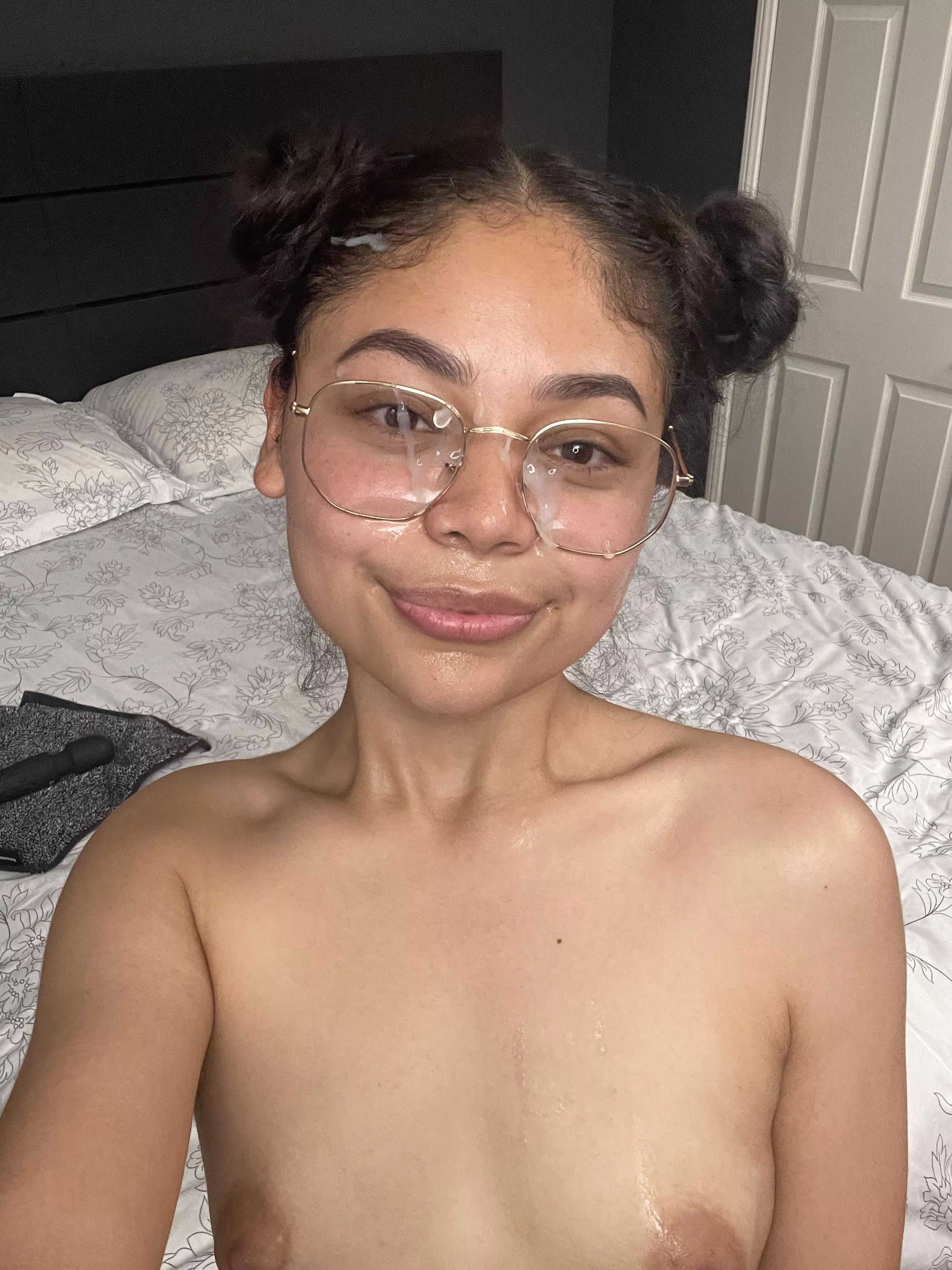 Paint my face until it’s dripping down my body