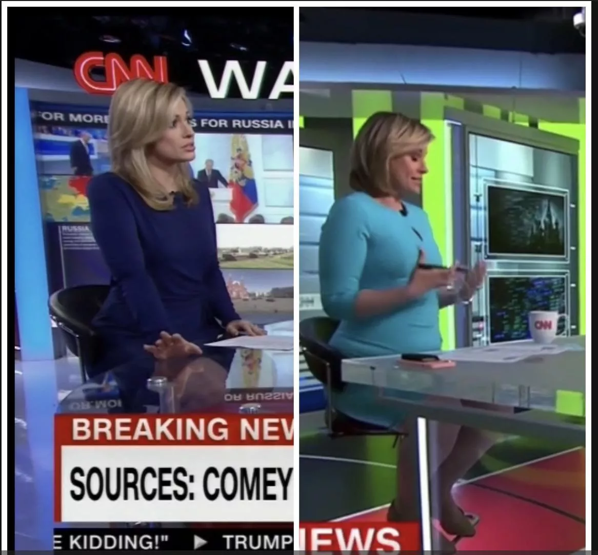 Pamela Brown of CNN has packed on some pounds and I am here for it