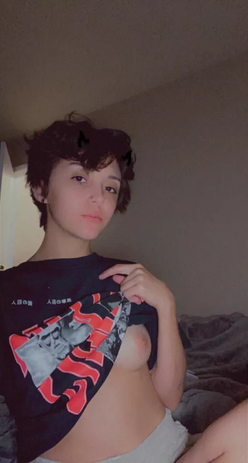 Peep the anime shirt😛 can you name it? [OC][I respond!]